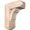 Ekena Millwork Olympic Craftsman Smooth Bracket w/ Offset Brace, Douglas Fir, 7 1/2"W x 18"D x 22"H BKT0806X18X22OLY04SDF - alternate 1